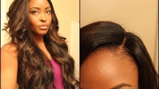 Golden Swish Russian Fede Wavy/Curly With A Closure