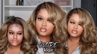 New! Outre Perfect Hairline Synthetic Hd Lace Wig - Klair | Courtney Jinean
