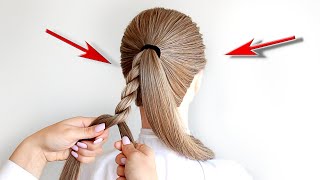 You'Re Going To Love This Ponytail Hack #Ponytail #Hairstyle #Shorts