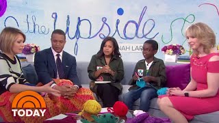 Jonah Larson, The 11-Year-Old Crochet Prodigy Is Using His Skills To Give Back | Today