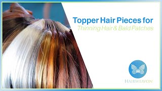 Topper Hair Pieces For Thinning Hair And Bald Patches | Hairweavon.Com