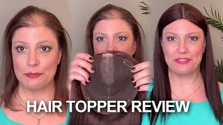 Human Hair Topper Review (Courtney, Uniwigs 2021)