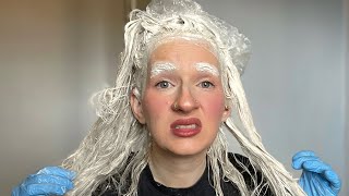 Bleaching My Hair Getting Manic Panic Out (Part 1)