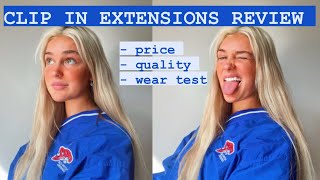 Unboxing Amazing Beauty Hair Clip In Blonde Extensions