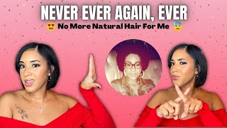 Reasons Why I Will Never Go Natural Ever Again | Relaxed Hair