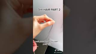 Diy Hair Extensions Tiktok - How Much Does Your Hair Fall Down?