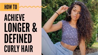 How To Achieve Longer And Defined Curls! | Bebonia Curly Hair Extensions