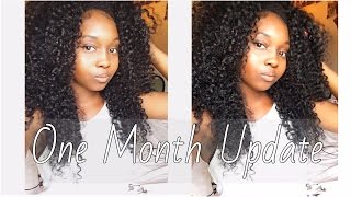 Yvonne Malaysian Curly One Month Update!