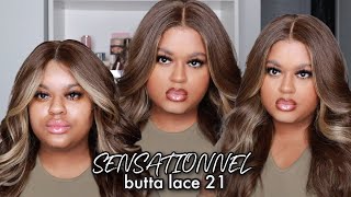 New! Sensationnel Synthetic Hair Butta Hd Lace Front Wig - Butta Unit 21 | Courtney Jinean