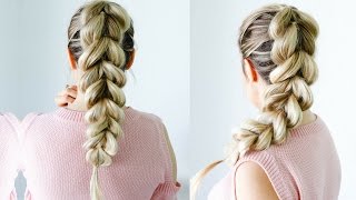 How To: Pull Through Braid - The Perfect Beginner Friendly Hairstyle