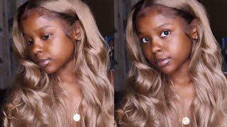 Lace Frontal Wig Instal + Styling | Leelamourstyles Experience