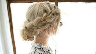 Soft Lace Braid - Easy Romantic Updo