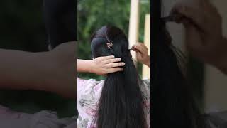 Simple Hairstyle For Girls #Short #Shorts #Shortvideos