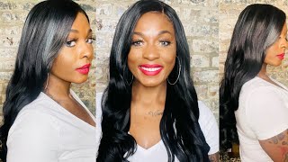 $20 Silver And Grey Hair | Mane Concept Red Carpet Hd Lace Front Wig Rchd293 Princess Ft Samsbeauty