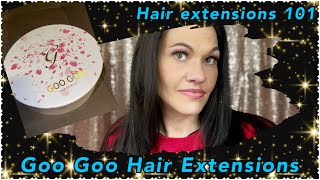 How To Hair Extensions For Beginners | 20% Discount Code In Description |Goo Goo Extensions