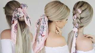 Easy Hairstyles With A Scarf