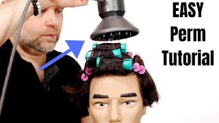 How To Perm Your Own Hair - Thesalonguy