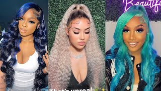 New & Latest Lace Frontal Wig Hairstyles For Women 2022 | Lace Frontal Compilation