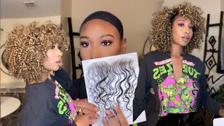 Must Watch| Adding Lace Edges To My Full Cap Wig| Ft. Ywigs