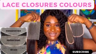 Lace Colours || How To Choose The Right Lace Colour  For Your Skin
