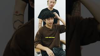 What Do Y'All Think About His New Hairstyle? #2022Hairstyle #Asianhair #Shorts