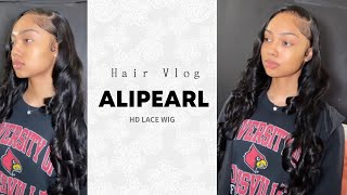 Deep Side Part Wig Install For The First Time: Alipearl Honest Review