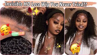 Never Go Wrong W/ Wavy Wig Hd Lace Wig Install | Water Wave Hairstyle #Elfinhair Honest Review