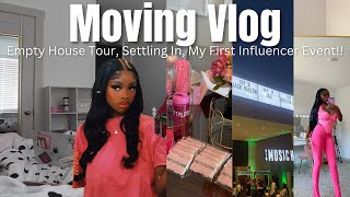 I Moved! Empty House Tour, Packing & Unpacking, New Studio & Partying With Plt Ft Arabella Hair