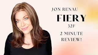 Wig Review - Fiery Wig Jon Renau - 32F - Quickie With Christi