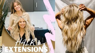 Everything You Need To Know About Hair Extensions |Clip In Vs Hand Tied Extensions Faq|