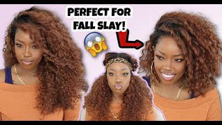 It'S Giving Deep Twist! | This Outre Perfect Hairline Wig Is Perfect For Fall! | Mary K. Bella