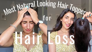 Most Natural Looking Hair Topper For Hair Loss / Thinning | Nish Hair