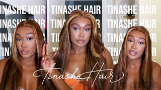 Autumn Must Have! Perfect Highlight Lace Front Wig Ft. Tinashe Hair