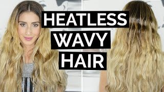 My Everyday Hair: Heatless Wavy Hair Tutorial