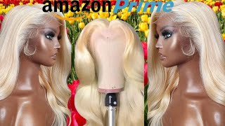 Amazon Wigs Under $100| Wig Review 2022|  Iamjustgeorgiak Ft Surol Blonde Lace Front Wigs