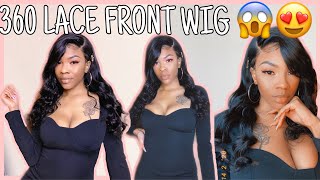 My First 360 Lace Front Wig! | Ali Julia Hair Amazon Review| Akeirajanee'