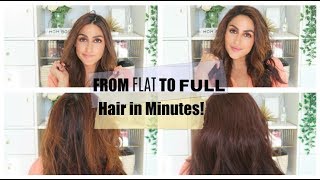 Thinning Hair To Thick In Minutes | Uniwigs Hair Topper Demo!