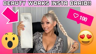 How To Apply The Beauty Works Insta Braid!! | Hair Tutorial