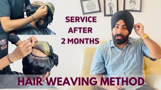 Full Information About Hair Weaving Method | Non Surgical Hair Replacement | Hair Wig House