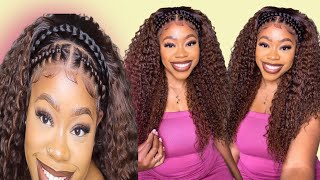 *New* Outre 13X2 Lace Frontal Wig!  Beautiful Big Hair! | Outre Halo Stitch Braid Wig 26"
