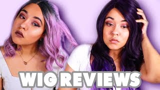 K'Ryssma Purple/Lilac Amazon Wigs Review