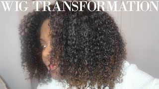 Wig Transformation Ft Yvonne Hair Kinky Curly Aliexpress