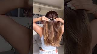 Perfect Ponytail Hack  | Ponytail Hack  | Knot Me Pretty #Shorts