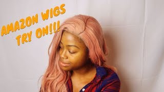 Amazon Wig Try On!!!