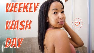 Step By Step Weekly Wash Day| Texlaxed/Natural Hair