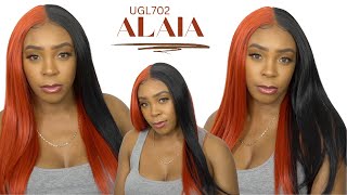 Laude & Co Synthetic Hair 13X4 Glueless Hd Lace Frontal Wig - Ugl702 Alaia --/Wigtypes.Com