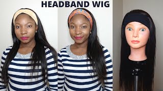 How To Turn An Old  Weaves Into A Headband Wig | Diy Headband Wig