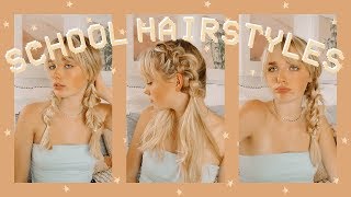 Quick, Easy, No Heat Hairstyles For Back To School!
