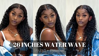 Aliexpress Deep Wave Wig Install | 26 Inches Hd Lace Frontal | Wow Angel Hair