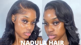 Start To Finish Lace Frontal Install For Beginners | No Glue | Ft Nadula Hair | Hannah London